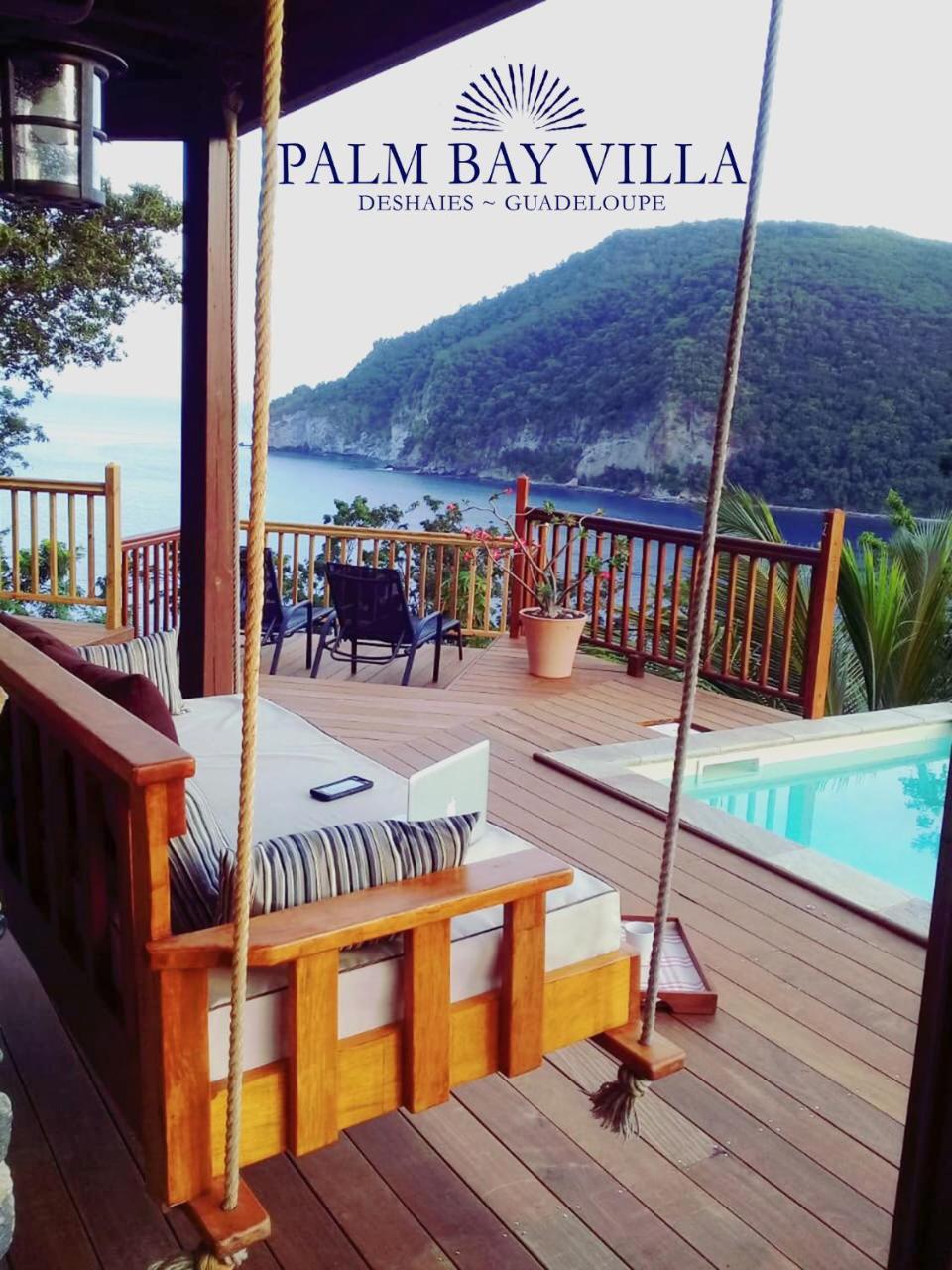 Villa Palm Bay Stunning View 5 Min To Beach 3 Min To Downtown King Size Bed Deshaies Exterior photo